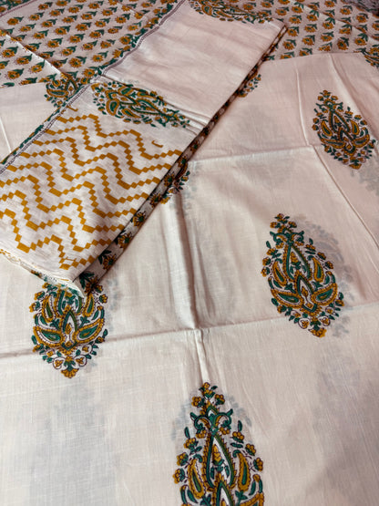 Handblock Cotton Suit Set