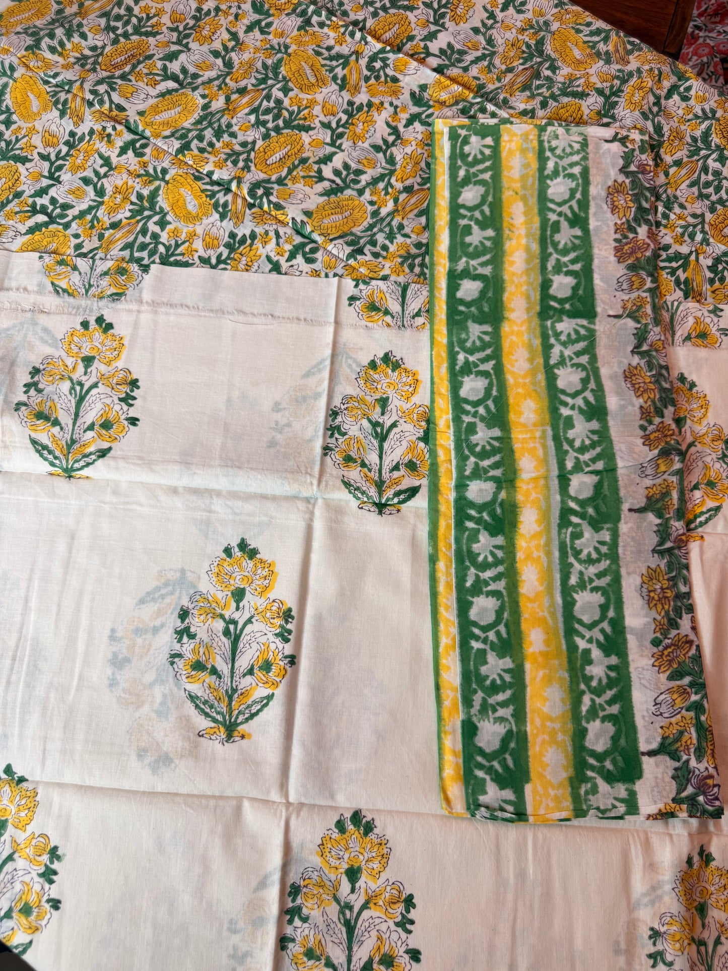 Handblock Cotton Suit Set