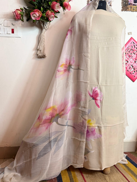 Georgette Patch Work Full Suit
