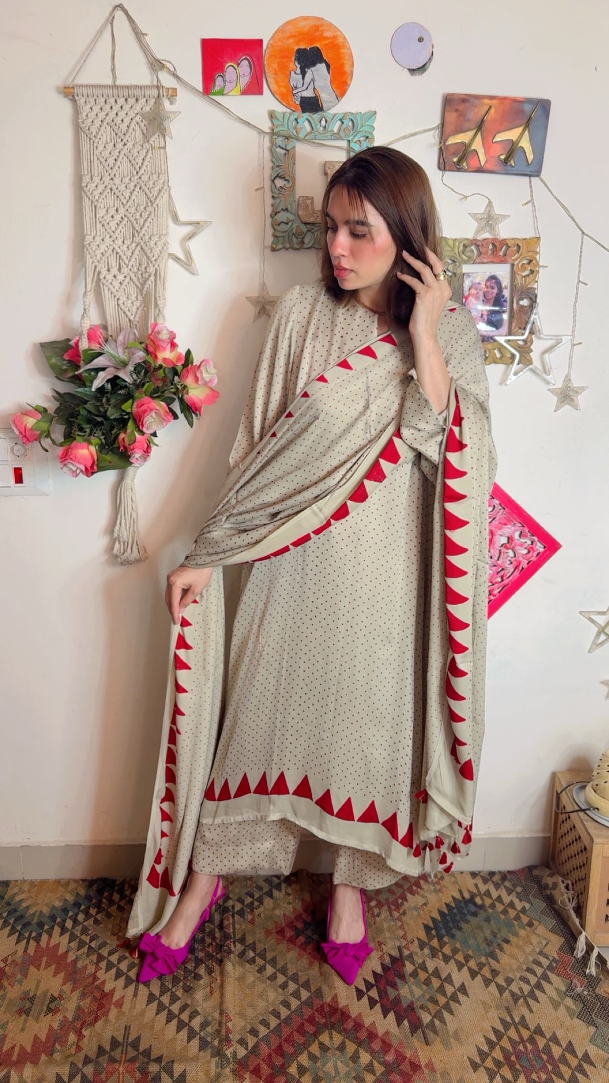 Modal Anti-Fit Stitched Suit Set