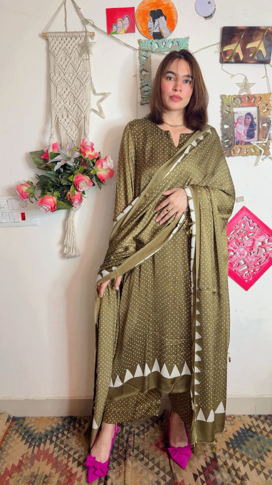 Modal Anti-Fit Stitched Suit Set