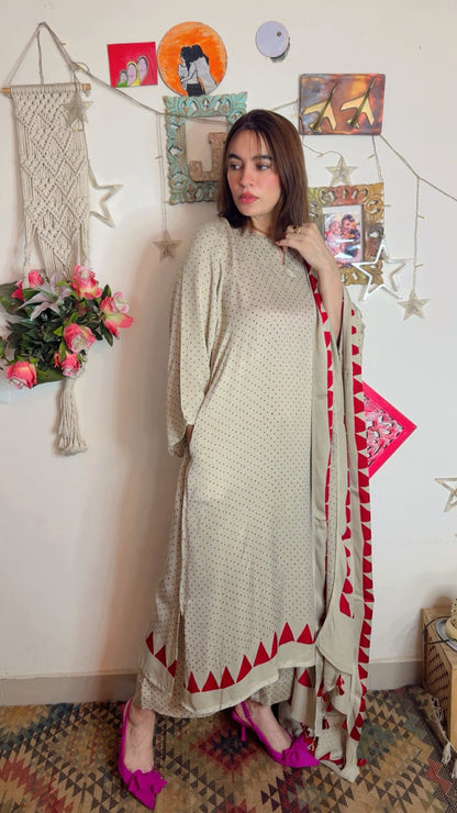 Modal Anti-Fit Stitched Suit Set