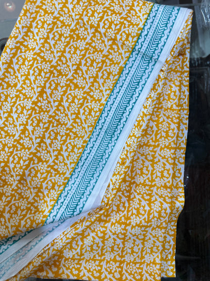 Premium Mul Cotton Special Bagh Full Suit Set