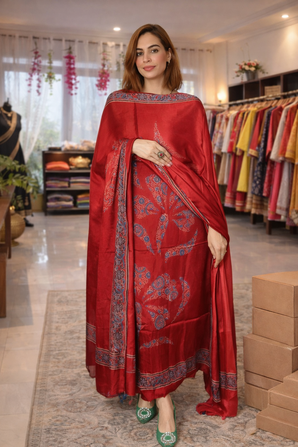 Thoughtfully crafted pieces celebrating Indian textiles and modern comfort.